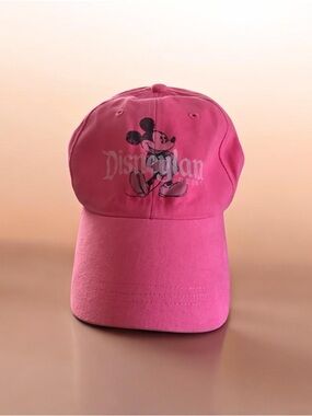 BNWT Disneyland, Mickey Mouse, pink adjustable baseball cap